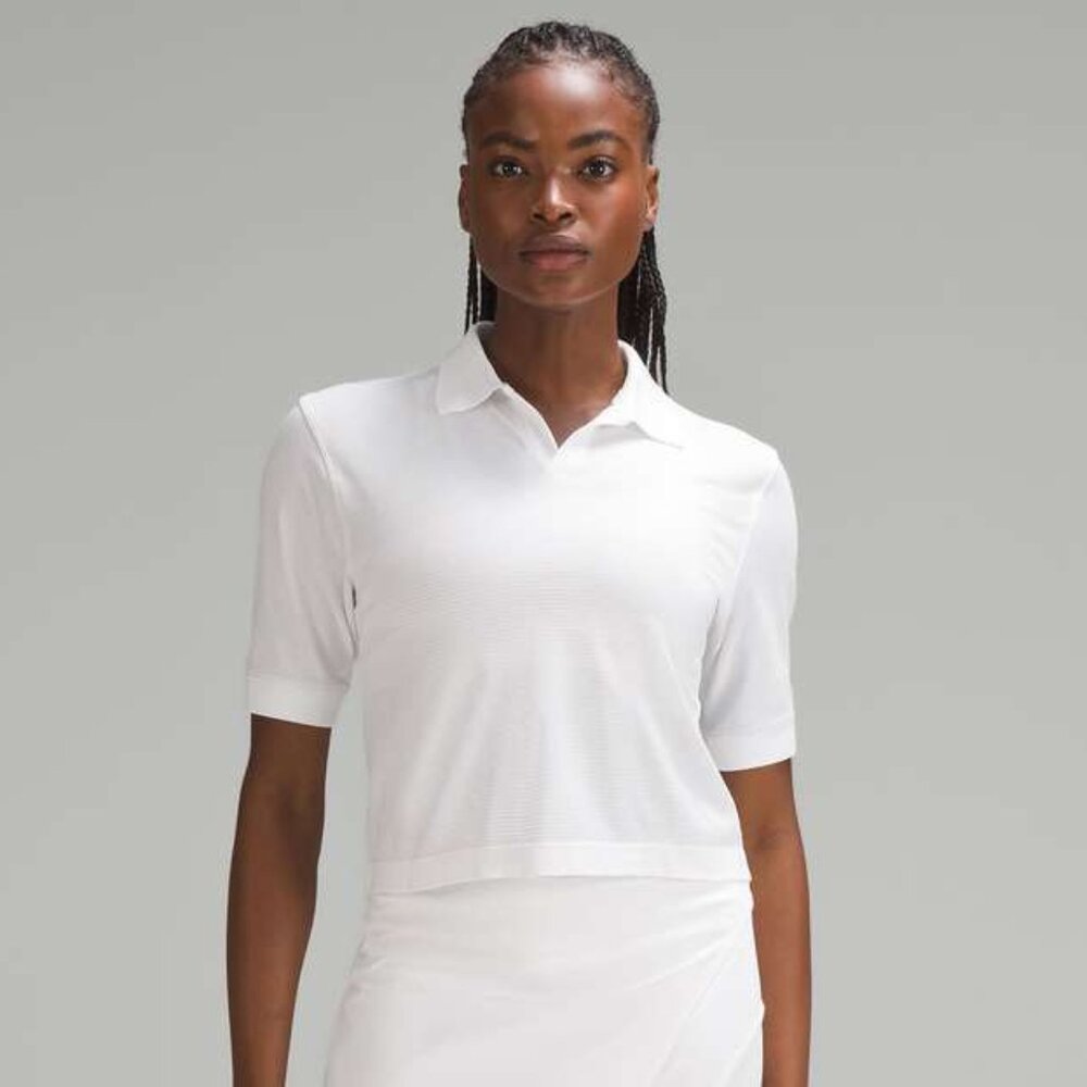 Lululemon Women's Swiftly Tech Relaxed-Fit Polo Shirt - White
